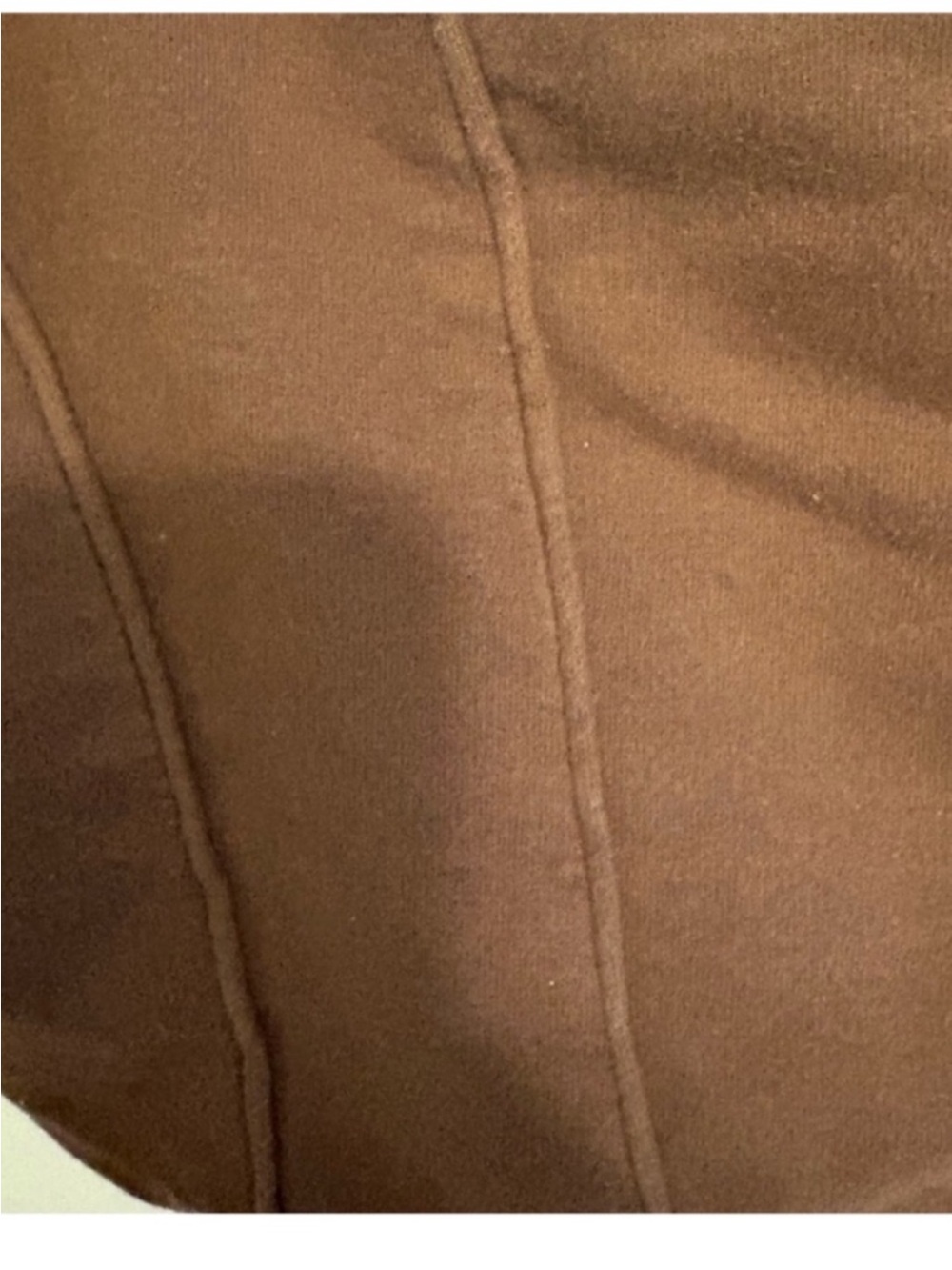 Brown Square-Neck Corset Crop Top - Women's - Picture 6 of 6